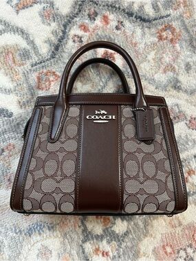 Coach Andrea Signature Jacquard - Maple